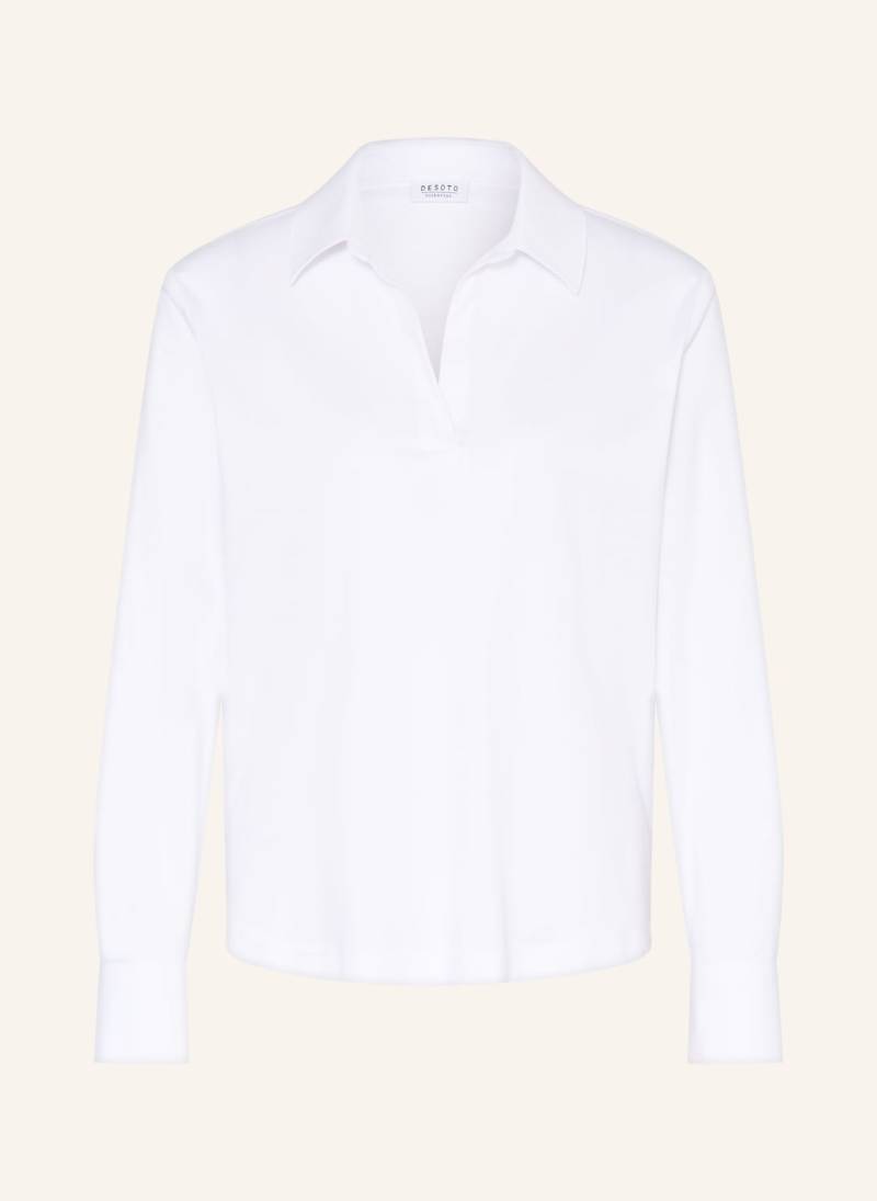 Desoto Jersey-Poloshirt Fiona weiss von DESOTO
