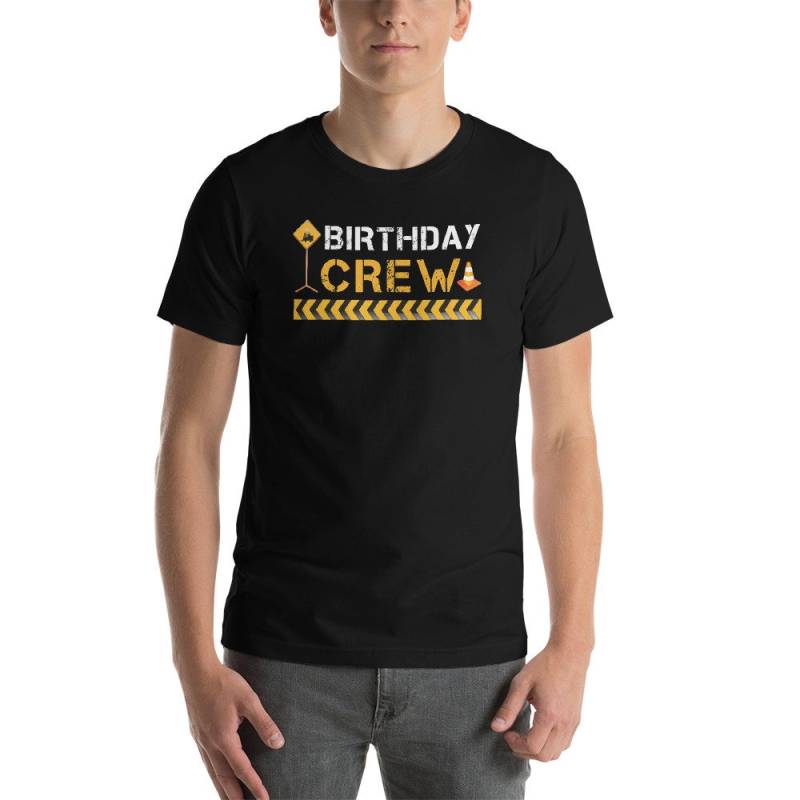 Geburtstag Crew Bau Partei Kurzarm Unisex T-Shirt von DESTENYByAngel