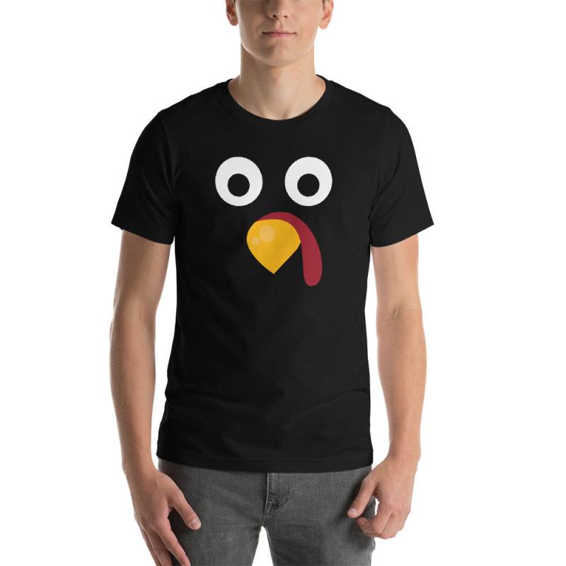 Happy Thanksgiving Türkei Gesicht Lustiges Geschenk-Kurzarm Unisex T-Shirt Happy Thanksgiving Türkei Gesicht Lustiges Geschenk-Kurzarm Unisex T-Shirt von DESTENYByAngel