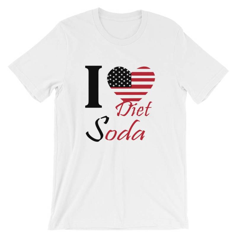 I Love Diet Soda Short-Sleeve Unisex T-Shirt von DESTENYByAngel