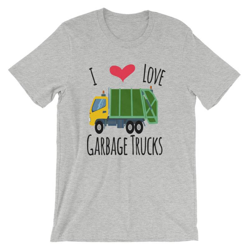 I Love Garbage Trucks Short-Sleeve Unisex T-Shirt I Love Garbage Trucks Short-Sleeve Unisex T-Shirt von DESTENYByAngel