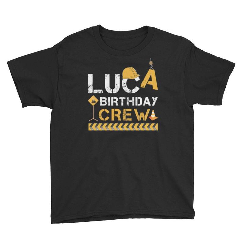Luca Geburtstag Crew Bau Partei Jugend Kurzarm T-Shirt von DESTENYByAngel