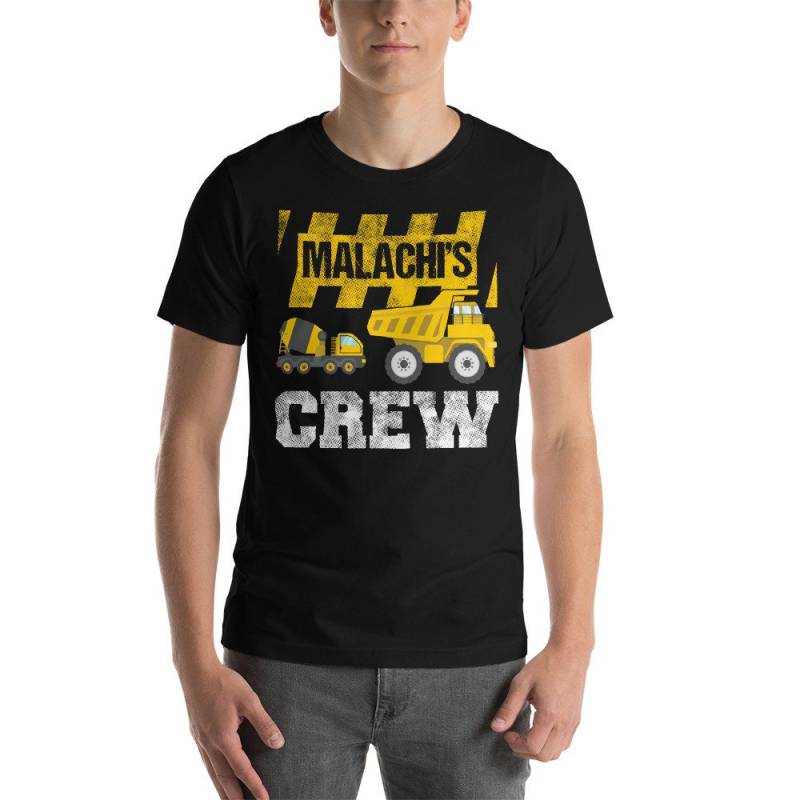 Malachi Es Birthday Crew Construction Party Short-Sleeve Unisex T-Shirt von DESTENYByAngel