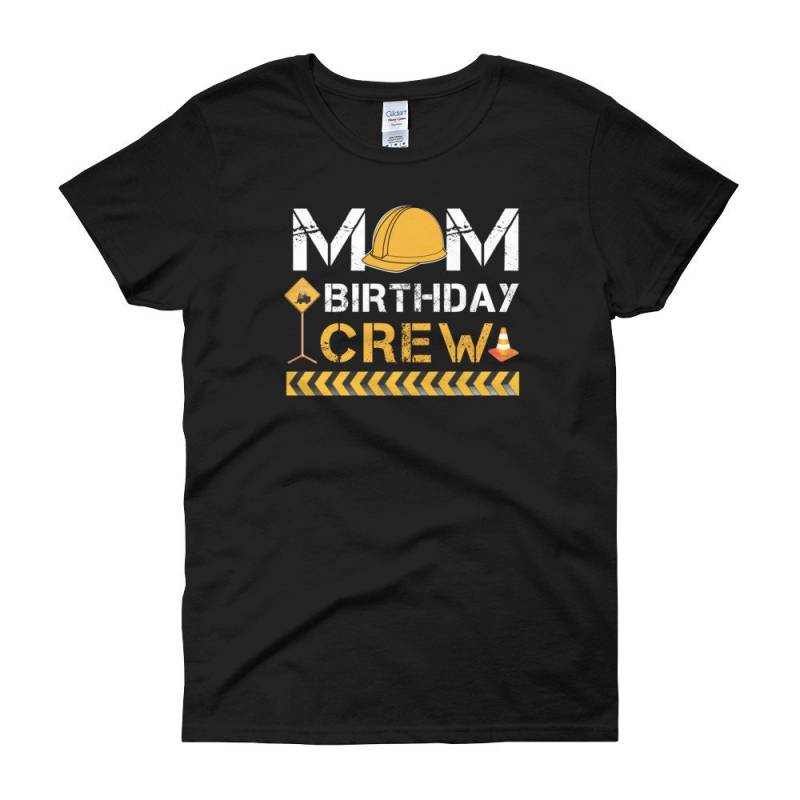 Mama Birthday Crew Construction Party Women Es Short Sleeve T-Shirt Mama Birthday Crew Construction Party Women Es Short Sleeve T-Shirt von DESTENYByAngel