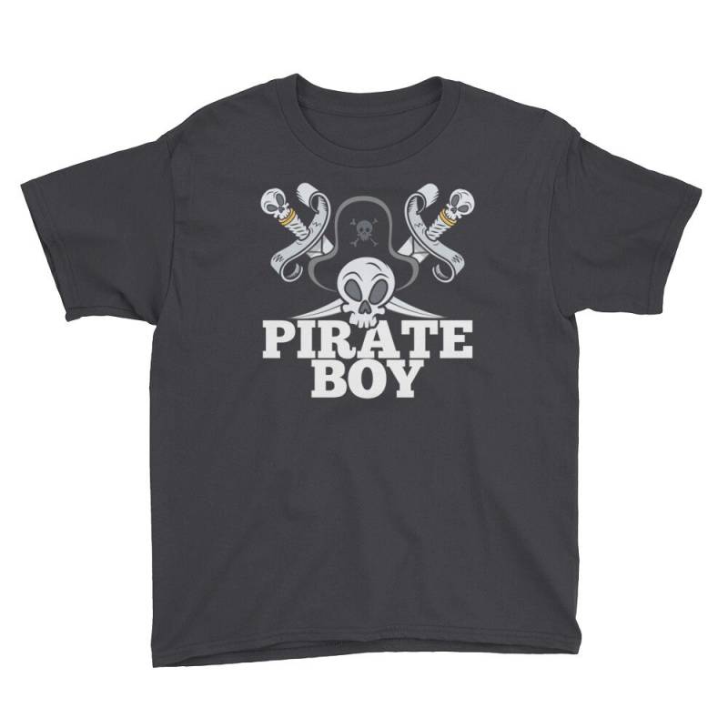Piraten Junge Jugend Kurzarm T-Shirt von DESTENYByAngel