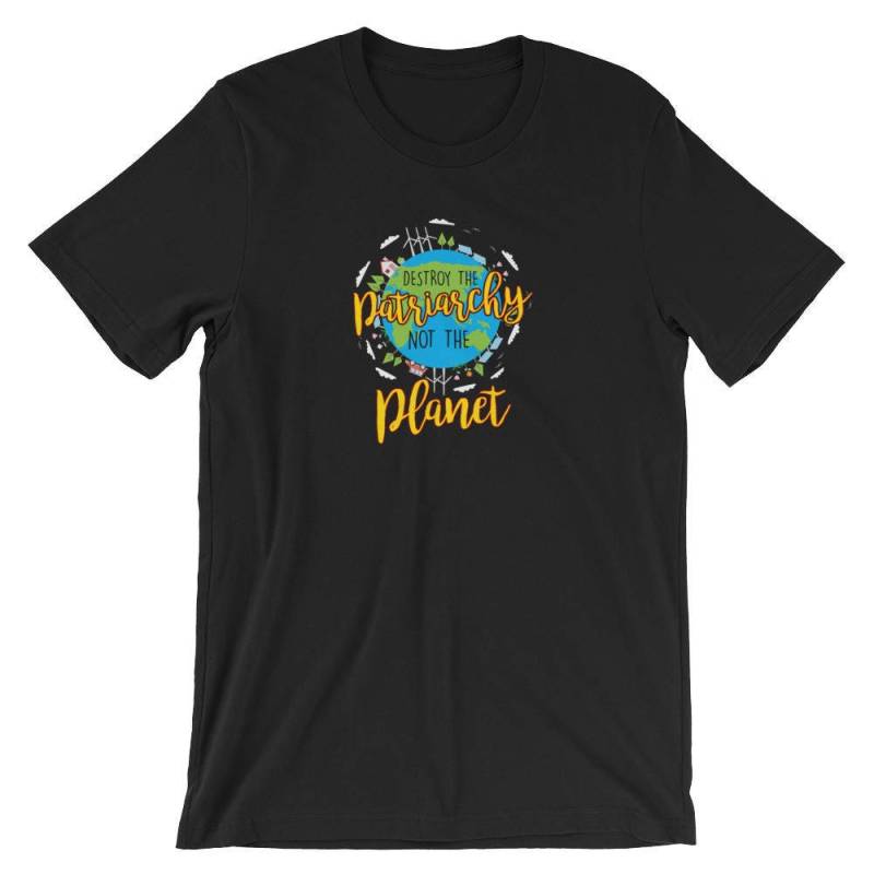Zerstöre Das Patriarchat Nicht The Planet Short-Sleeve Unisex T-Shirt Zerstöre Das Patriarchat Nicht The Planet Short-Sleeve Unisex T-Shirt von DESTENYByAngel