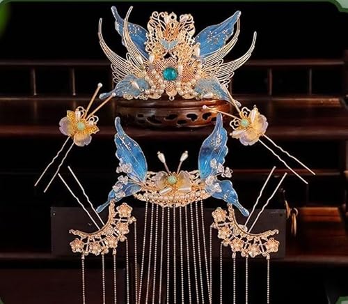 Vielseitiges Haarschmuck-Set im antiken Tang-Hanfu-Stil – fliegende Dunhuang-Haarschmuckstücke for müheloses Styling Vielseitiges Haarschmuck-Set im antiken Tang-Hanfu-Stil – fliegende Dunhuang-Haarschmuckstücke for müheloses Styling von DETPWVWB