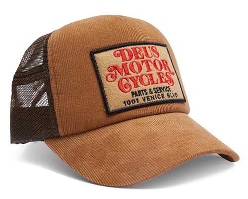 DEUS EX MACHINA MOSEY Trucker Cap Tobacco GRÖSSE: ONE Size von DEUS EX MACHINA