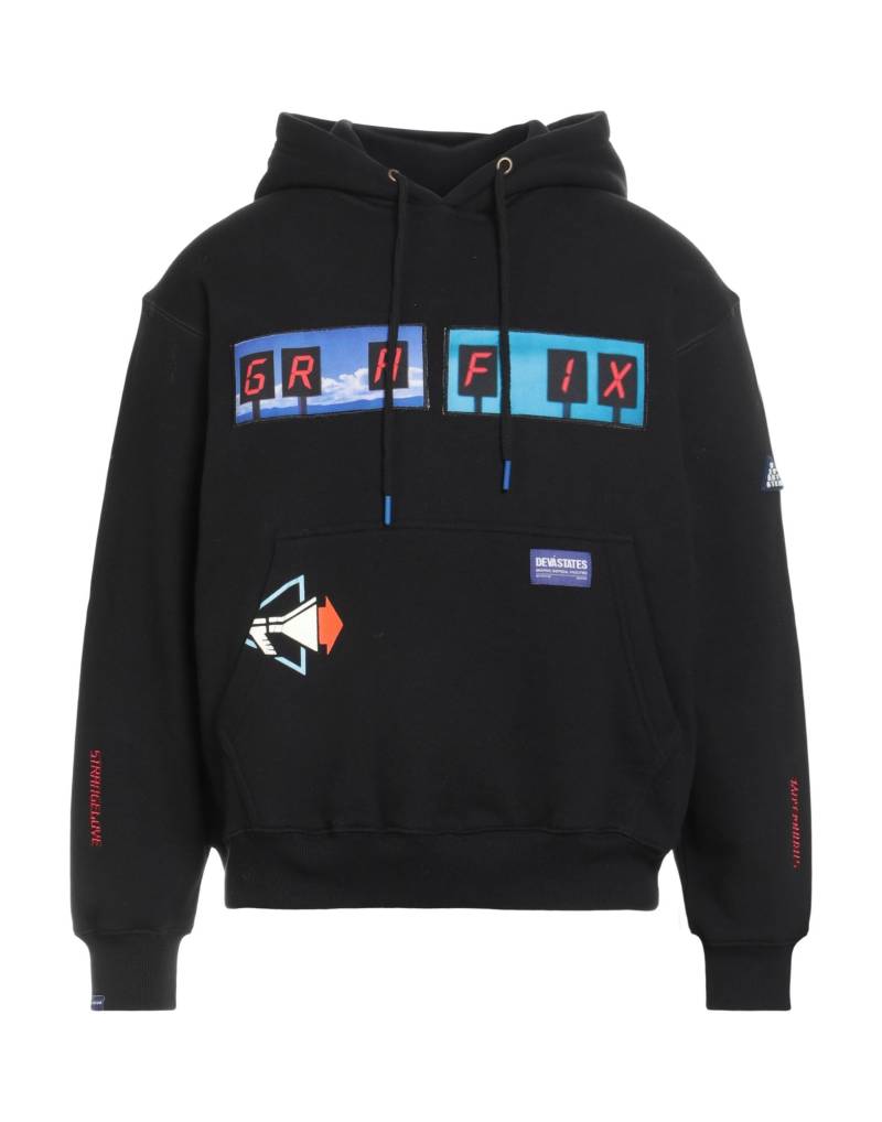 DEVÁ STATES Sweatshirt Herren Schwarz von DEVÁ STATES