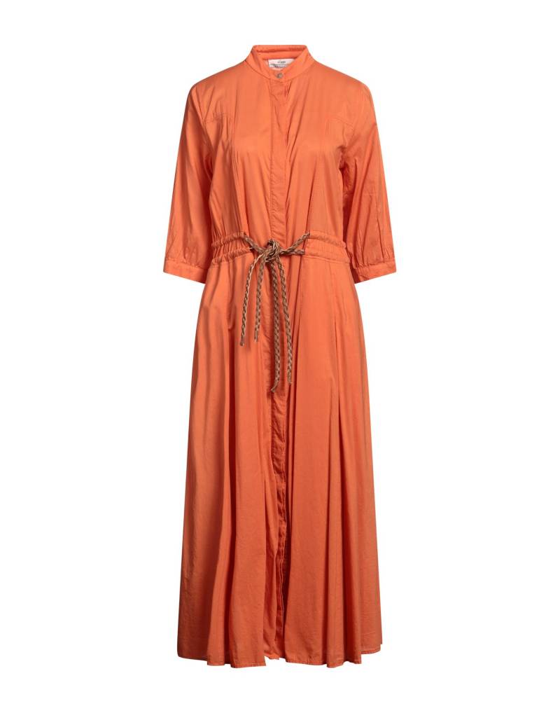 DEVOTION TWINS Midi-kleid Damen Orange von DEVOTION TWINS