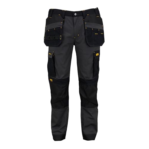 DEWALT Herren Albany Trousers Arbeitshose, grau/schwarz, 36W x 29L von DEWALT