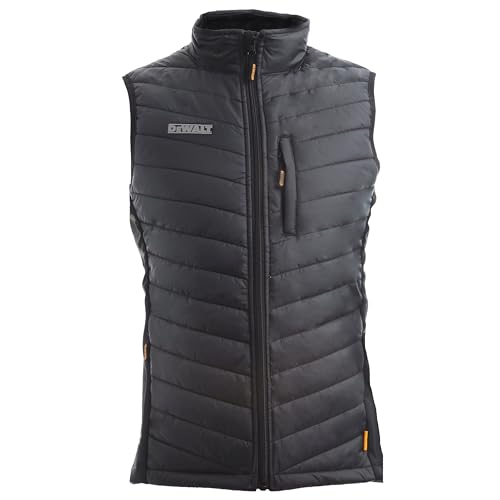 DEWALT New York Herren Regular Fit Leichte Isolierte Stretch Panel Arbeitsweste, grau / schwarz, XL von DEWALT