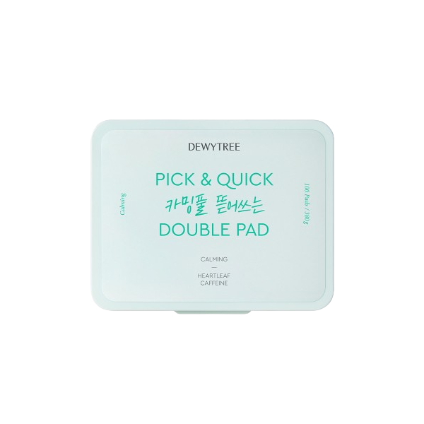 DEWYTREE - Pick And Quick Makeup Boosting Double Pad - 100pads von DEWYTREE