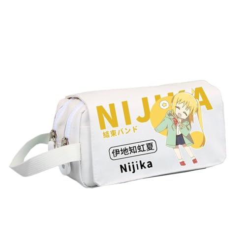 DEXSHUN Anime Federmäppchen Gotō Hitori/Yamada Ryo Pencil case Doppelschichtiger 3D-Druck Federmäppchen Große Stiftbox Schreibwarenbox für Studenten von DEXSHUN