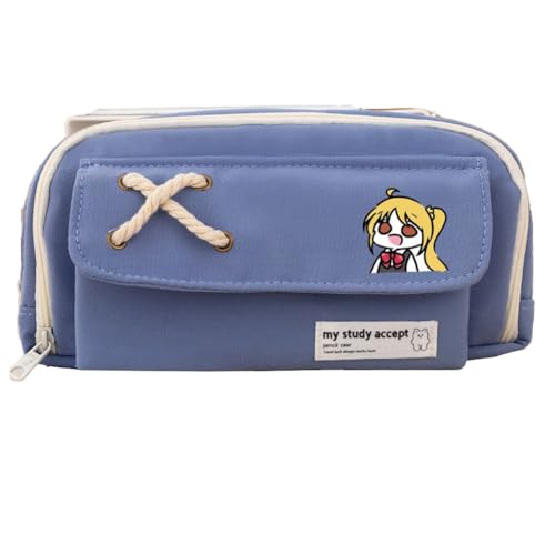 DEXSHUN Anime Federmäppchen Gotō Hitori Pencil case Doppelschichtiger 3D-Druck Federmäppchen Große Stiftbox Schreibwarenbox für Studenten DEXSHUN Anime Federmäppchen Gotō Hitori Pencil case Doppelschichtiger 3D-Druck Federmäppchen Große Stiftbox Schreibwarenbox für Studenten von DEXSHUN