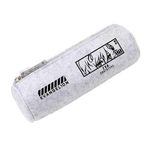 DEXSHUN Asuka Langley Soryu Federmäppchen Anime Ayanami Rei Pencil case Cartoon Schreibwaren 3D-Druck Federmäppchen Stifttasche für Mädchen Jungen von DEXSHUN