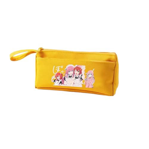 DEXSHUN Gotō Hitori Federmäppchen Anime Große Kapazität Stift Tasche Yamada Ryo/Ijichi Nijika/Kita Ikuyo Multi-Funktions-Schreibwaren Fall Studenten Schreibwaren Tasche von DEXSHUN