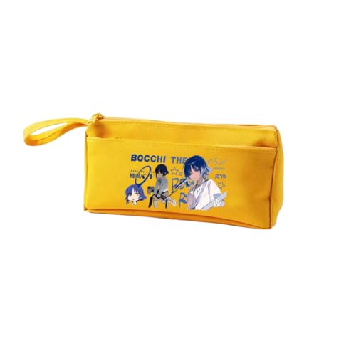 DEXSHUN Gotō Hitori Federmäppchen Anime Große Kapazität Stift Tasche Yamada Ryo/Ijichi Nijika/Kita Ikuyo Multi-Funktions-Schreibwaren Fall Studenten Schreibwaren Tasche von DEXSHUN