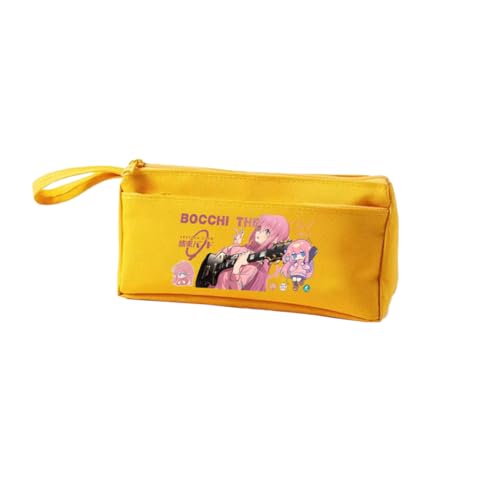 DEXSHUN Gotō Hitori Federmäppchen Anime Große Kapazität Stift Tasche Yamada Ryo/Ijichi Nijika/Kita Ikuyo Multi-Funktions-Schreibwaren Fall Studenten Schreibwaren Tasche von DEXSHUN