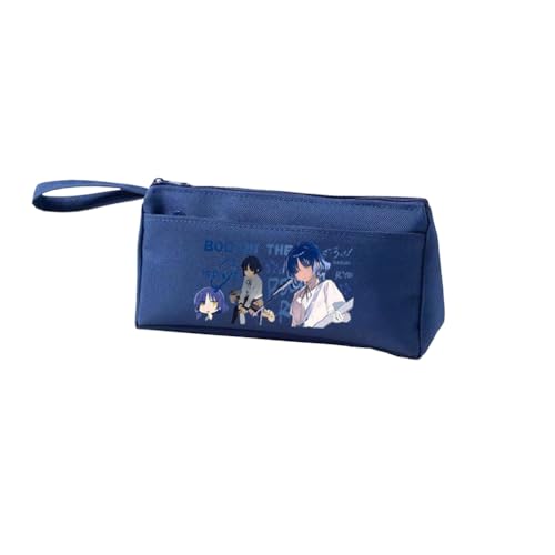 DEXSHUN Gotō Hitori Federmäppchen Anime Große Kapazität Stift Tasche Yamada Ryo/Ijichi Nijika/Kita Ikuyo Multi-Funktions-Schreibwaren Fall Studenten Schreibwaren Tasche von DEXSHUN