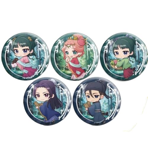 DEXSHUN Maomao Rucksack Anime Pin Display Tasche Niedliche Manga Figuren Maomao Abzeichen Damen Handtasche Umhängetasche für Anime Cosplay und Konzert von DEXSHUN