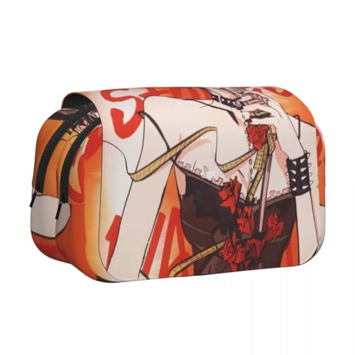 DEXSHUN Nana Anime Federmäppchen Osaki Nana/Komatsu Nana Pencil case Doppelschichtiger 3D-Druck Federmäppchen Große Stiftbox Schreibwarenbox für Studenten von DEXSHUN