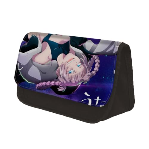 DEXSHUN Nanakusa Nazuna Federmäppchen Anime Große Kapazität Anime Stifttasche Schreibwaren Tasche Schulbedarf von DEXSHUN