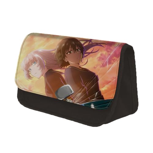 DEXSHUN Nanakusa Nazuna Federmäppchen Anime Große Kapazität Anime Stifttasche Schreibwaren Tasche Schulbedarf von DEXSHUN