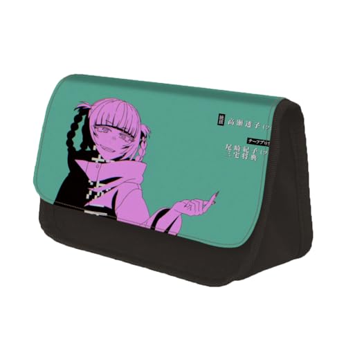 DEXSHUN Nanakusa Nazuna Federmäppchen Anime Große Kapazität Anime Stifttasche Schreibwaren Tasche Schulbedarf von DEXSHUN