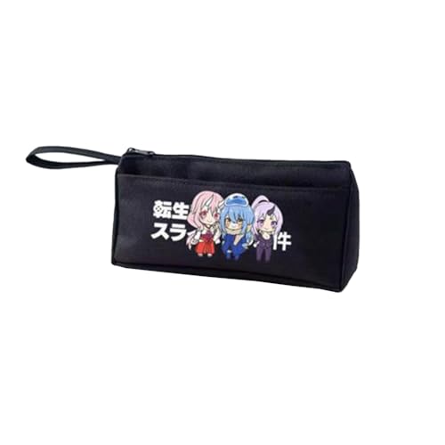 DEXSHUN Rimuru Federmäppchen Anime Große Kapazität Stift Tasche Hiiro/Shion/Milim/Benimaru Multi-Funktions-Schreibwaren Fall Studenten Schreibwaren Tasche von DEXSHUN