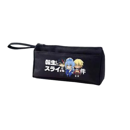 DEXSHUN Rimuru Federmäppchen Anime Große Kapazität Stift Tasche Hiiro/Shion/Milim/Benimaru Multi-Funktions-Schreibwaren Fall Studenten Schreibwaren Tasche von DEXSHUN