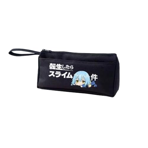 DEXSHUN Rimuru Federmäppchen Anime Große Kapazität Stift Tasche Hiiro/Shion/Milim/Benimaru Multi-Funktions-Schreibwaren Fall Studenten Schreibwaren Tasche von DEXSHUN