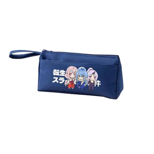 DEXSHUN Rimuru Federmäppchen Anime Große Kapazität Stift Tasche Hiiro/Shion/Milim/Benimaru Multi-Funktions-Schreibwaren Fall Studenten Schreibwaren Tasche von DEXSHUN