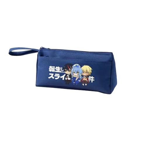 DEXSHUN Rimuru Federmäppchen Anime Große Kapazität Stift Tasche Hiiro/Shion/Milim/Benimaru Multi-Funktions-Schreibwaren Fall Studenten Schreibwaren Tasche von DEXSHUN
