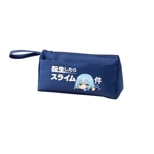 DEXSHUN Rimuru Federmäppchen Anime Große Kapazität Stift Tasche Hiiro/Shion/Milim/Benimaru Multi-Funktions-Schreibwaren Fall Studenten Schreibwaren Tasche von DEXSHUN