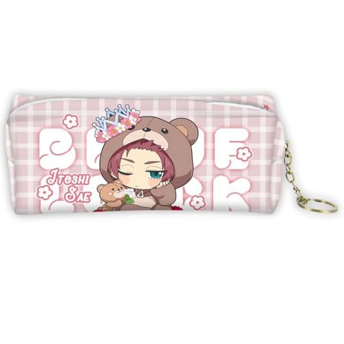 Seishiro Nagi Federmäppchen Anime Isagi Yoichi Bachira Meguru Leinwand Federmäppchen REO Mikage Schreibwaren Stifttasche Studenten Schulanfang Große Kapazität Stiftebox Geschenk von DEXSHUN