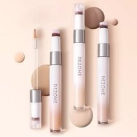 DEZONE - Dual Head Flawless Concealer with Brush - 4 Shades P02 Natural - 4.9g von DEZONE