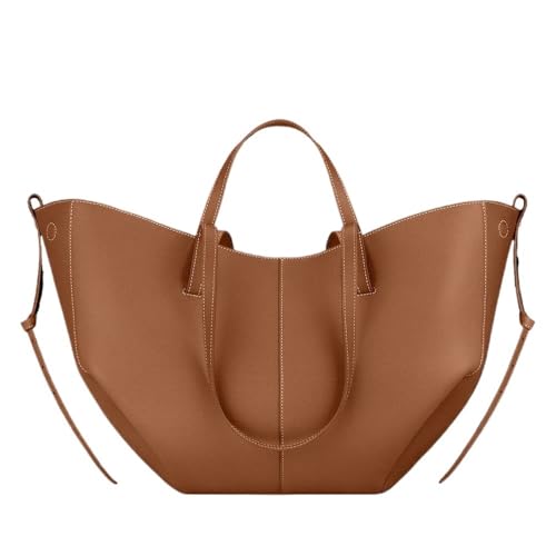 DFAMIN Eleganter klassischer Stil, große Kapazität, Flügeltasche, Umhängetasche, Handtasche, Retro, europäische amerikanische Nische, Eimer, Achseltasche, Tragetasche, modisch, braun, 53-10.5-32cm DFAMIN Eleganter klassischer Stil, große Kapazität, Flügeltasche, Umhängetasche, Handtasche, Retro, europäische amerikanische Nische, Eimer, Achseltasche, Tragetasche, modisch, braun, 53-10.5-32cm von DFAMIN