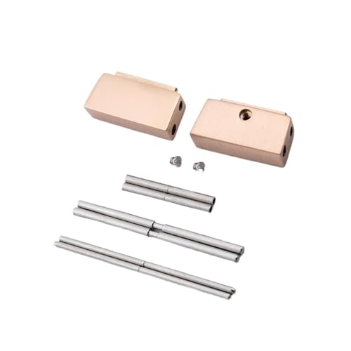 DFAMIN Stahlband, modifiziertes Leder-Gummi-Uhrenarmband, Stahlkorn-Umwandlungskopf für Patek Philippe Nautilus 5711 Uhrenzubehör(Rosegold) von DFAMIN