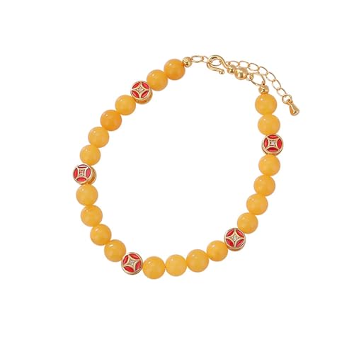 DFEPPJHG Armband Aus Runden Bienenwachsperlen DFEPPJHG Armband Aus Runden Bienenwachsperlen von DFEPPJHG