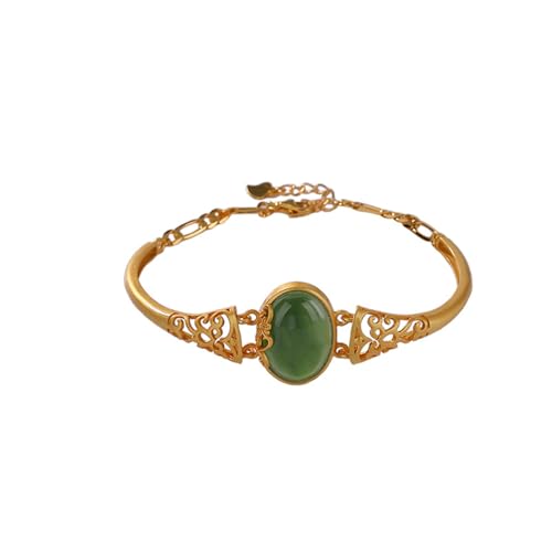 DFEPPJHG Armband Mit Hohlem Muster Aus Hetian-Jaspis(G_OneSize) von DFEPPJHG