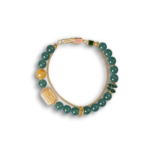 DFEPPJHG Armband Mit Runden Perlen Aus Kristall-Emaille DFEPPJHG Armband Mit Runden Perlen Aus Kristall-Emaille von DFEPPJHG