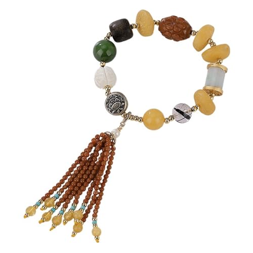DFEPPJHG Bienenwachs-Jaspis-Nanhong-Armband DFEPPJHG Bienenwachs-Jaspis-Nanhong-Armband von DFEPPJHG