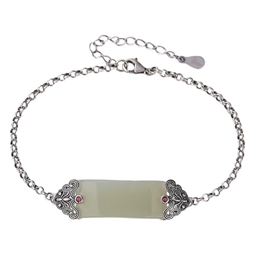 DFEPPJHG Damenarmband Aus Matter Nephrit-Jade DFEPPJHG Damenarmband Aus Matter Nephrit-Jade von DFEPPJHG