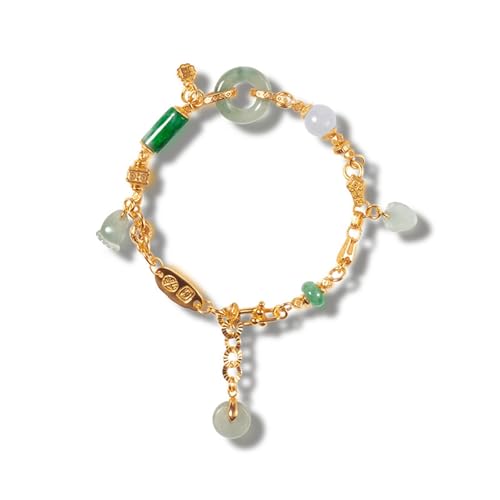 DFEPPJHG Damenarmband Im Goldenen Segensstil von DFEPPJHG