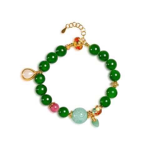 DFEPPJHG Damenarmband Mit Jaspis-Glücksperlen DFEPPJHG Damenarmband Mit Jaspis-Glücksperlen von DFEPPJHG