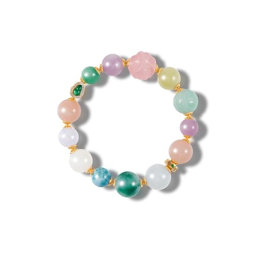 DFEPPJHG Damenarmband Mit Runden Kristallperlen DFEPPJHG Damenarmband Mit Runden Kristallperlen von DFEPPJHG