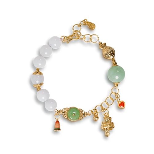 DFEPPJHG Emaille-Armband Mit Glückskatzen-Anhänger for Damen DFEPPJHG Emaille-Armband Mit Glückskatzen-Anhänger for Damen von DFEPPJHG