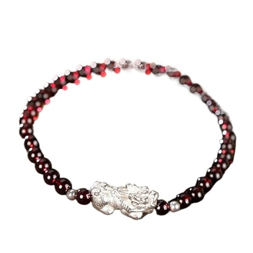DFEPPJHG Granat-Pixiu-Armband DFEPPJHG Granat-Pixiu-Armband von DFEPPJHG