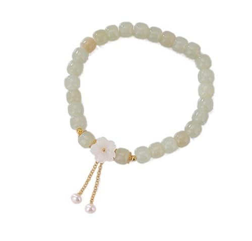 DFEPPJHG Hetian Jade Armband Mit Blumenquasten for Damen DFEPPJHG Hetian Jade Armband Mit Blumenquasten for Damen von DFEPPJHG